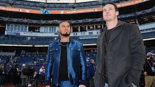 Follow along during #WorldSeries Correspondent Brent Rooker's eventful day at Yankee Stadium 