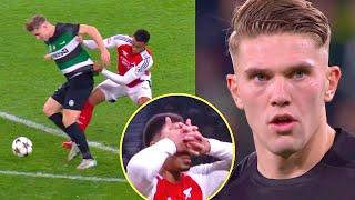 Viktor Gyokeres vs Arsenal | DUEL vs Saliba & Gabriel 