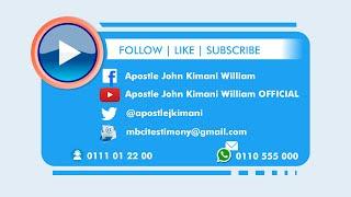 Vision Sunday || Apostle John Kimani William