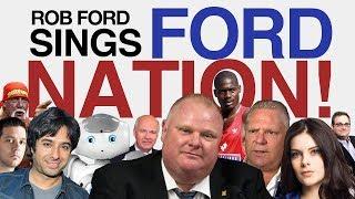 Rob Ford Sings "Ford Nation!"