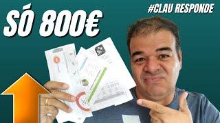 Com 800 EUROS  vive-se MAL em Portugal? Clau Amorim #RESPONDE