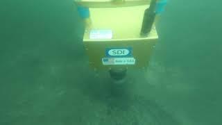 VibeCore Mini coring into sand