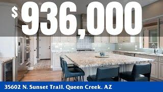 Luxury Golf Course Home for sale in Queen Creek, AZ // Encanterra