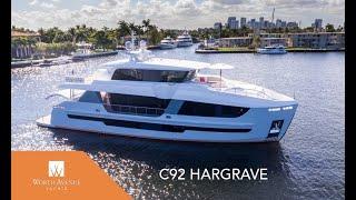 92' (28.04M) Hargrave Yacht GG Sold By Worth Avenue Yachts