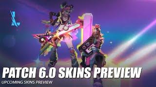 Upcoming Skins Preview Patch 6.0 - Wild Rift