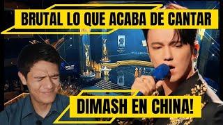BRUTAL DIMASH CANTA HIMNO AL AMOR EN CHINA! - VIDEO REACCIÓN! - FESTIVAL DE CINE INTERNACIONAL