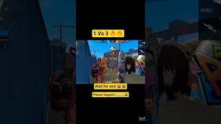 1 Vs 3|| Gaming With Aryan|| #freefire #ffshorts #gamer