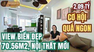 Chủ kẹt tiền cần bán gấp căn hộ view biển 70.56m2 tại Mường Thanh Viễn Triều #108