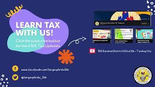 BIR Tax Updates