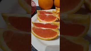 pink inside oranges  #shorts