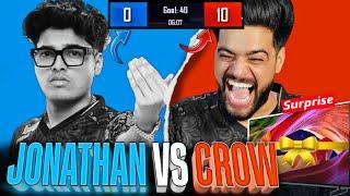 JONATHAN VS CROW 1V1 INTENSE FIGHT @JONATHANGAMINGYT | SONY BRAVIA X82L TV