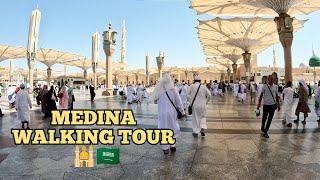 Medina Walking Tour Inside Masjid Al Nabawi and Downtown | Saudi Arabia