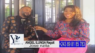 Angel ilunga reçois José nzita