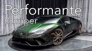 DMC Lamborghini Huracan Performante Bumper Forged Carbon Fiber for LP610 LP580 EVO (OEM Replacement)