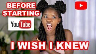 5 Things I WISH I Knew Before Starting a YOUTUBE CHANNEL | 2020