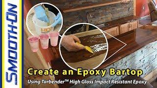 How To Make an Epoxy Bartop using Smooth-On Tarbender™ Resin