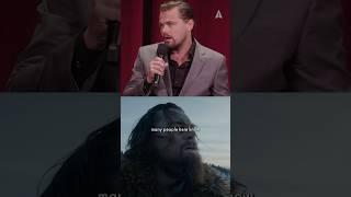Leonardo DiCaprio Struggled With "The Revenant's" Unique Shooting Style #acting #movies