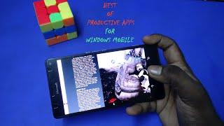 Best Of Free Productive Windows Mobile Apps To Install Now