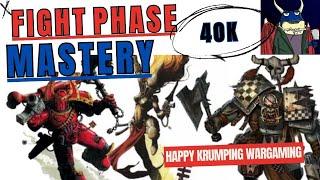 Get better at 40k, by mastering the fight phase!  Warhammer 40k!