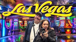 LAS VEGAS VLOG! THE STRIP HOTELS & FUN: Gambling, Epic Steak Dinner, Shopping, Conservatory + More!