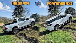 How 4×2 fortuner performed better tha 4×4 Hilux 