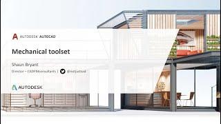 AutoCAD Mechanical Toolset Webinar | AutoCAD