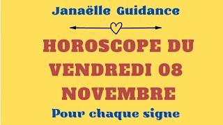  Horoscope du vendredi 08 novembre pour chaque signe 