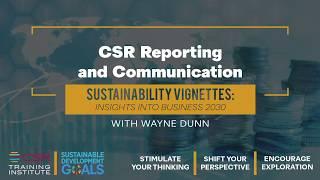 CSR Reporting And Communication