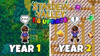 I Spent 1 Year in Stardew Valley 1.6 WITHOUT using the Wiki