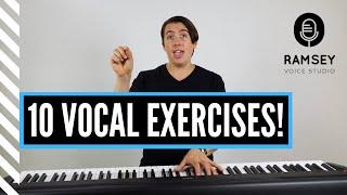 The 10 Best Vocal Exercises for Singers--All Male and Female Keys