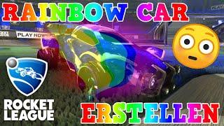 TUTORIAL ️ Wie erstelle ich ein Rainbow Car in Rocket League?  [BAKKESMOD]