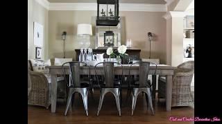 Black Metal Dining Room Chairs