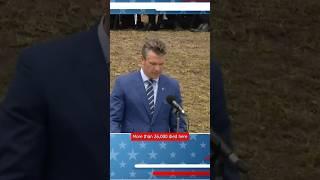 Defense Sec  Pete Hegseth Speaks At The 80th Reunion of Honor Ceremony On Iwo Jima