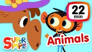 The Super Simple Show - Animals | Kids Songs & Cartoons About Animals