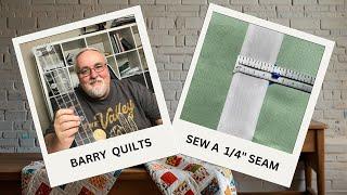How to Sew a Perfect Quarter Inch Seam Allowance Every Time