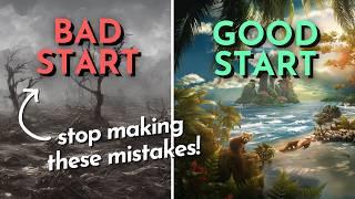 First Chapter MISTAKES New Fantasy Writers Make (Avoid These Cliches)!!