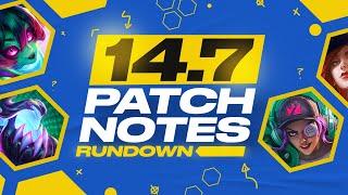 Frodan Reacts to the 14.7 Patch Notes Rundown!