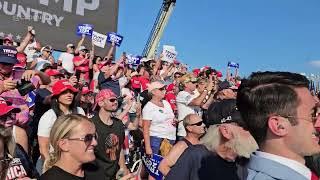 Pre-Trump Rally Footage Shows Stands Where Man Was Fatally Wounded