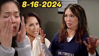 B&B 8-16-2024 || CBS The Bold and the Beautiful Spoilers Friday, August 16