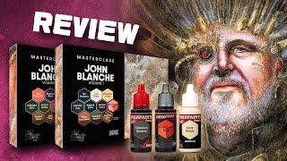 I review all 20 colours from the John Blanche Masterclass paint sets