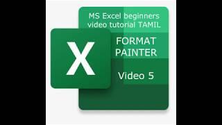 Excel FORMAT PAINTER beginners video 5