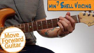 Beginner Jazz Guitar Chords - Minor 7 Shell Voicing
