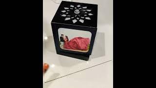 Amazon personalised rotating photo lamp