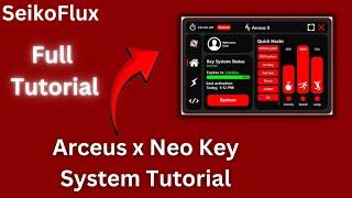 *TUTORIAL* How to get key in Arceus x Neo