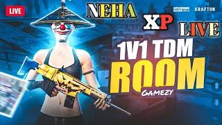 CUSTOM ROOM TDM LIVE | BGMI 1v1 & 4v4 Fights!