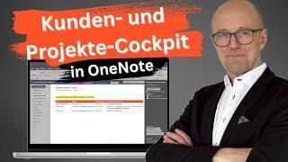 Wie ich den Überblick über meine Kunden- und Projekte mit OneNote behalte