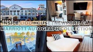 The Best Hotel in Newport Beach? | Inside Lido House’s 2 Queen Room with Balcony!