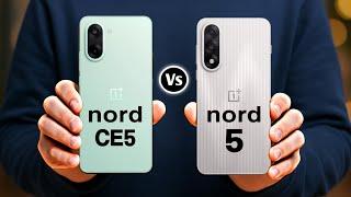 OnePlus Nord CE5 Vs OnePlus Nord 5 | Full Comparison | Best Midrange OnePlus?