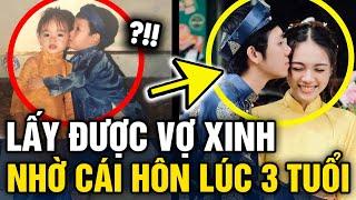 Chàng trai CƯỚI ĐƯỢC VỢ XINH nhờ nụ hôn vụng trộm NĂM 3 TUỔI | Tin 3 Phút