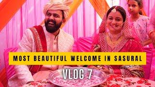 Most beautiful BRIDE welcome in sasural| vidai and Pagphera rasam ️‍🩹Jammu